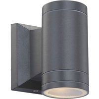 Led Außen Wand Lampe Garten Fassaden Down Strahler Terrassen alu Leuchte von ETC-SHOP