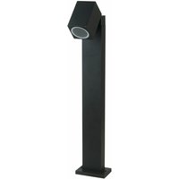 Etc-shop - led Garten Design Außen Steh Leuchte Stand Lampe GU10 Strahler schwenkbar alu Spot Beleuchtung von ETC-SHOP