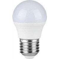 Etc-shop - led Leuchtmittel 3,7 Watt 320 Lumen Glühbirne warmweiß Leuchtmittel Lampe E27 Fassung, Kunststoff weiß, DxH 4,5x8 cm von ETC-SHOP