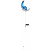 Led Solar Außen Steck Erdspieß Lampe Flammen Effekt silber Garten Glas Kugel blau Hof Deko Leuchte Led Solar Außen Steck Erdspieß Lampe Flammen Effekt silber Garten Glas Kugel blau Hof Deko Leuchte von ETC-SHOP