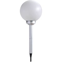 Etc-shop - led Solar Garten Steck Lampe Terrassen Beleuchtung Außen Erdspieß Kugel Leuchte weiß silber Etc-shop - led Solar Garten Steck Lampe Terrassen Beleuchtung Außen Erdspieß Kugel Leuchte weiß silber von ETC-SHOP