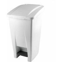 Etc-shop - Mülleimer Abfalleimer Treteimer hygienischer Abfallbehälter Kücheneimer Müllbehälter Badezimmer, Glatte Räder Transportgriff Tretpedal von ETC-SHOP