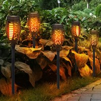 Solar Flammen Fackeln Gartenleuchte Solarlicht im Freien Solarfackeln für Außen Flamme Solarleuchten Fackel für Außen, Feuereffekt, 12x LED, DxH Solar Flammen Fackeln Gartenleuchte Solarlicht im Freien Solarfackeln für Außen Flamme Solarleuchten Fackel für Außen, Feuereffekt, 12x LED, DxH von ETC-SHOP