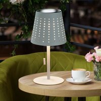 Tischlampe Solarlampe Außenleuchte Terrassenlampe, Timer usb Kabel Akku dimmbar Zugschalter IP44, weiß, 1x led 2W 155Lm 3000K, DxH 14x30cm Tischlampe Solarlampe Außenleuchte Terrassenlampe, Timer usb Kabel Akku dimmbar Zugschalter IP44, weiß, 1x led 2W 155Lm 3000K, DxH 14x30cm von ETC-SHOP