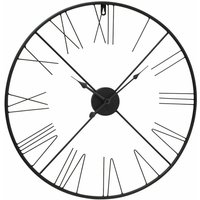 Etc-shop - Vintage Wand Hänge Uhr Eisen Gestell römische Ziffern Wohn Schlaf Zimmer Deko Zeit Anzeige analog rund Etc-shop - Vintage Wand Hänge Uhr Eisen Gestell römische Ziffern Wohn Schlaf Zimmer Deko Zeit Anzeige analog rund von ETC-SHOP