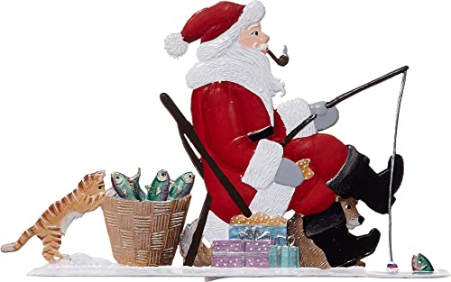 ETC Wilhelm Schweizer Figur aus Zinnlegierung Nikolaus auf Eisscholle - Jahresnikolaus 2022 von ETC