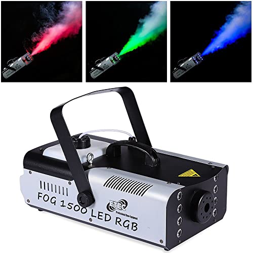 ETEC Professional FOG 1200 LED Nebelmaschine - 6x3 Watt RGB LED - Mini Nebelmaschine für Party, Halloween, DJ, Event - Fog Machine mit Fernbedienung ETEC Professional FOG 1200 LED Nebelmaschine - 6x3 Watt RGB LED - Mini Nebelmaschine für Party, Halloween, DJ, Event - Fog Machine mit Fernbedienung von ETEC