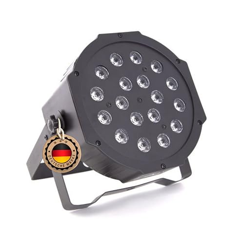 ETEC Professional LED Flat PAR 56 Scheinwerfer 18x3W RGB DMX Veranstaltung Event Bühne Spot Beleuchtung Party Disco DJ Lichteffekt ETEC Professional LED Flat PAR 56 Scheinwerfer 18x3W RGB DMX Veranstaltung Event Bühne Spot Beleuchtung Party Disco DJ Lichteffekt von ETEC