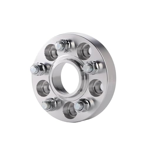 ETEKGVYVA Auto Distanzscheiben Für Boxster Für Cayman Für Panamera Für Cayenne 911 2 Stück 1 Paar Rad Spacer Adapter PCD 5x130 CB 71,6mm Auto Felgen Zubehör Spurverbreiterungen(Silver Spacer 30mm) von ETEKGVYVA