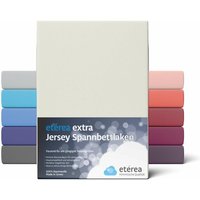 Etérea - Extra Jersey Spannbettlaken Nature 140x200 - 160x220 cm - Nature von ETÉREA