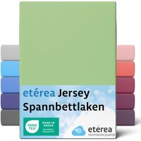 Comfort Jersey Spannbettlaken Minze 60x120 cm - 70x140 cm - Minze - Etérea von ETÉREA