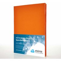 Etérea - Wasserbett Spannbettlaken 90x200 - 100x220 cm Orange - Orange von ETÉREA
