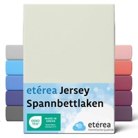 etérea Comfort Jersey Spannbettlaken Natur 80x160 cm - 80x180 cm - Natur von ETÉREA