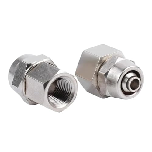 10 Stücke KPCF Coper Weibliche Pneumatische Armaturen 1/8 "1/4" 3/8 "1/2" BSP Push-In Schnellverbinder Release Air Fitting OD 4 6 8 10 12 MM(KPCF 10-01) von ETFLURZPP
