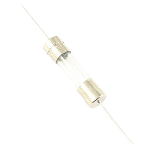5pcs Glass Tube Fuse 5x20mm 5 * 20mm Quick Fast/Slow Blow Time Delay Axial Links Lead 250V 1A 2A 3A 3.15A 4A 5A 6.3A 8A 10A 15A(4A,Fast Blow-F) von ETFLURZPP