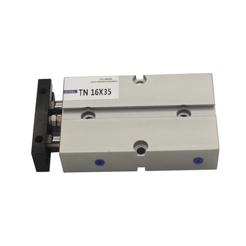 Aluminiumlegierung TN TDA-Serie Luftzylinder 16mm Bohrung 10-200mm Hub TN16x10 TN16x50 TN16x100 Doppelstangen-Pneumatikzylinder(TN16x50) von ETFLURZPP