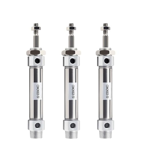 CDM2KB16/20/25/32/40 Serie Typ Edelstahl Magnetring 25-500mm Hub Doppeltwirkend Mini Pneumatische Luftzylinder(Stroke 200mm) von ETFLURZPP