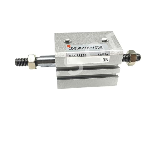 CDQSWB16-5DM,10DM,15DM,20DM,25DM,30DM Kompaktzylinder: Standardtyp Doppeltwirkend, Doppelstange CDQSWB-Serie(CDQSWB16-10DM) von ETFLURZPP