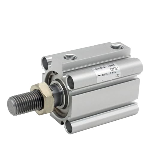 CQ2B12 CDQ2B12 Kompaktzylinder Standardtyp Doppeltwirkend Einzelkolbenbohrung 12 Mm Hub 5–100 Mm Außengewinde(12-30DMZ) von ETFLURZPP