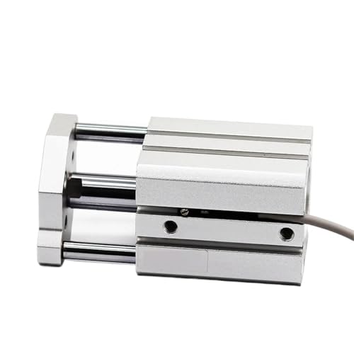 CQMB20 CQMB25 Führungsstange Compact Air Pneumatikzylinder CQMB20-5 CQMB20-10 CQM25-15 25-25 25-20 25-30(Stroke 25mm -S) von ETFLURZPP
