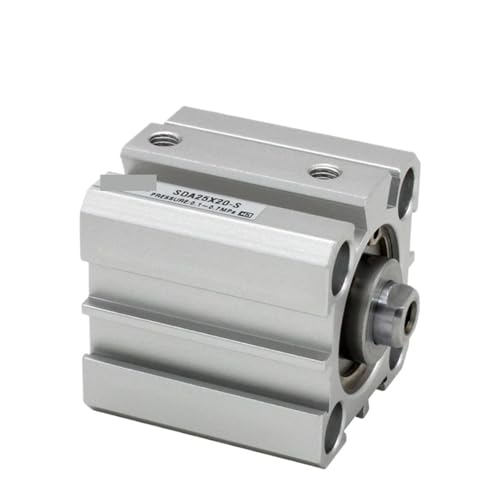 Doppeltwirkender Zylinder Der Serie SDA12, Pneumatischer Kompaktzylinder, 12 Mm Bohrung, 5 10 15 20 25 30 35 40 45 50 Mm Hub(SDA12x25) von ETFLURZPP