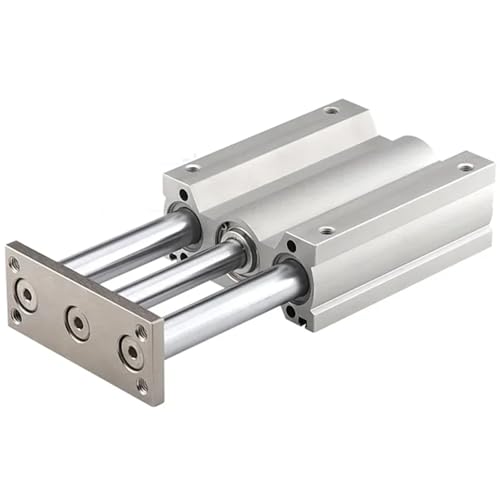 Größe Kompakter Führungszylinder BOHRUNG 12 16 20 25 32 40 50 63 Hub 10 20 25 30 40 50 75 100 125 150 200 250 300(Stroke 20mm) von ETFLURZPP