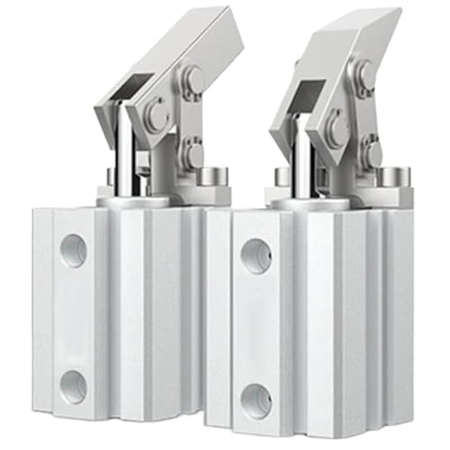 Hebelzylinder ALC Klemmung Kipphebel Matrize Luftdruck Klemmung Luftdruck Klemmzylinder 25/32/40/50/63/80/100 T5R(ALC-32-NO Magnetski) von ETFLURZPP