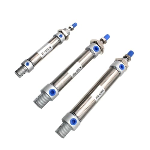 MA16/20/25/32/40 Edelstahl Doppel Mini Pneumatische Zylinder 25 Zu 500 Mm Hub Luftdruck Zylinder(75mm Stroke) von ETFLURZPP