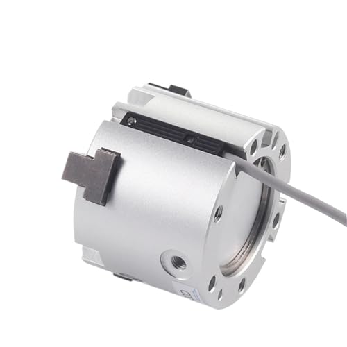 MHS2/MHS3/MHS4 Serie 2/3/4 Finger Pneumatischer Greifer Ersatz Doppelter Rotierender Luftzylinder 16D/20D/25D/32D/40D/50D(MHS2,40D) von ETFLURZPP