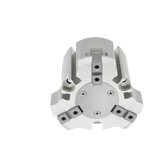 MHSL3 Pneumatische Drei-Backen Zylinder MHSL3-16-125D Finger Zylinder Parallel Clamp Manipulator Erweiterte Öffnung Clamp(MHSL3-63D) von ETFLURZPP