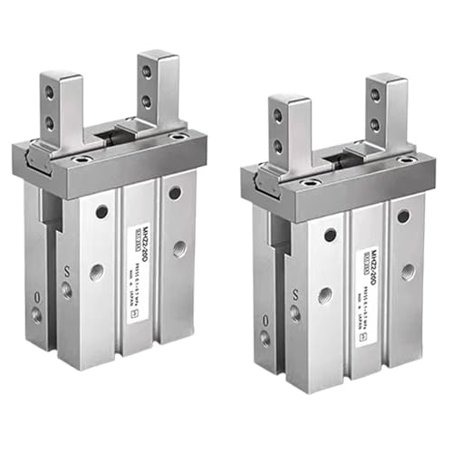 MHZ2 10D 16D 20D 25D 32D 40D MHZ2 10S MHZ2 10C Paralleler Luftgreifertyp Pneumatischer Zylinder Doppelt- Oder Einfachwirkend Greifer(MHZ2-16S) von ETFLURZPP
