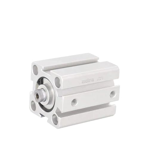 SDA-Serie Doppeltwirkender Pneumatischer Kompaktzylinder Bohrung 20mm-25mm Luftzylinder Orignalzylinder Dünner Zylinder(SDA20X35) von ETFLURZPP
