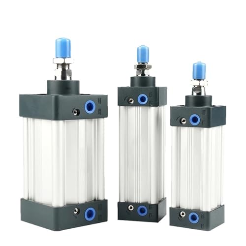 SU32/40/50/63mm Bohrung Innenstange Doppeltwirkender Luftzylinder Kolbenhub 25-1000mm Pneumatische Zylinder Der SU-Serie(Stroke 450mm) von ETFLURZPP