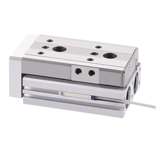 Serie Luftschlittentisch Doppelstangenschienenschlitten Luftpneumatikzylinder 6/8/12/16/20/25 Mm Bohrungszylinder(Stroke 150mm) von ETFLURZPP