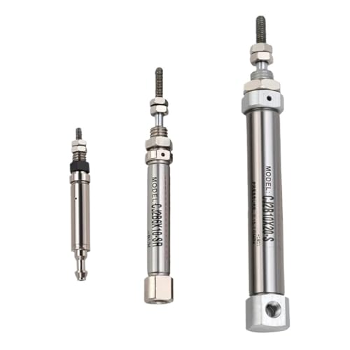 Zylinder Edelstahl Mini Luftzylinder CJ1B4/CJ2B6/CJ2B10/CJ2B16(CJ2B6X20-SR) von ETFLURZPP