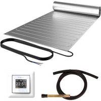 Etherma - elektrische Fußbodenheizung 10 m² Laminotherm-Set eFLOOR lm pro inkl. Thermostat eTOUCH pro, 1200W von ETHERMA