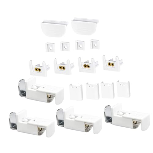 ETHZZLE 1 Satz Teiliges Set für Montage von und Vorhängen Robuste Kunststoffhalterungen und Befestigungen Installieren für DIY Projekte Langlebige Materialien für Langfristigen Gebrauch ETHZZLE 1 Satz Teiliges Set für Montage von und Vorhängen Robuste Kunststoffhalterungen und Befestigungen Installieren für DIY Projekte Langlebige Materialien für Langfristigen Gebrauch von ETHZZLE