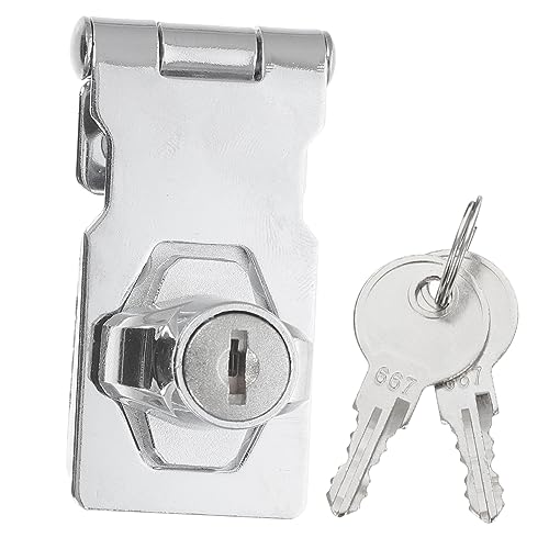 ETHZZLE 1 Satz Zinklegierungs Schranktürschloss mit Praktischem Verriegelungsmechanismus für Vitrine und Möbel Diebstahlschutz Installieren Langlebig und Robust ETHZZLE 1 Satz Zinklegierungs Schranktürschloss mit Praktischem Verriegelungsmechanismus für Vitrine und Möbel Diebstahlschutz Installieren Langlebig und Robust von ETHZZLE