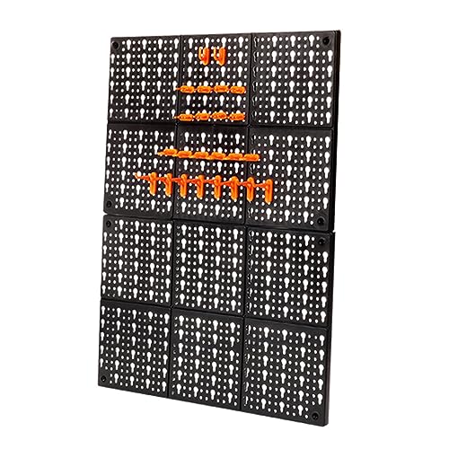 ETHZZLE 1satz Abs Pegboard Werkstatt Organizer Für Garage Robuster Werkzeughalter Mit Einstellbaren Haken Einfach Zu Montieren Langlebig Und Stabil Für Werkzeugaufbewahrung Und von ETHZZLE