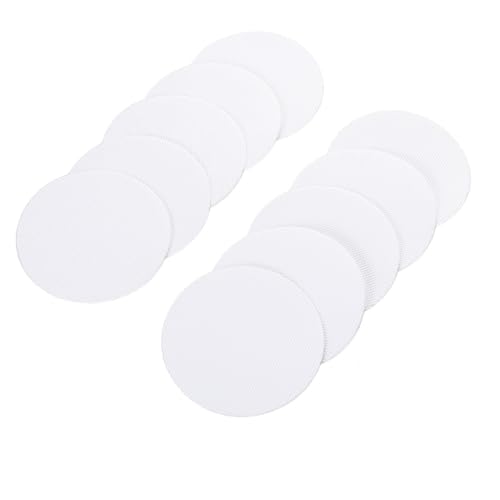 ETHZZLE 10stücke Anti-rutsch-Aufkleber Für Badewannen Und Duschen Nicht Klebend Weiß Große Anti-rutsch-scheiben Sicherer Badezimmer-Boden von ETHZZLE