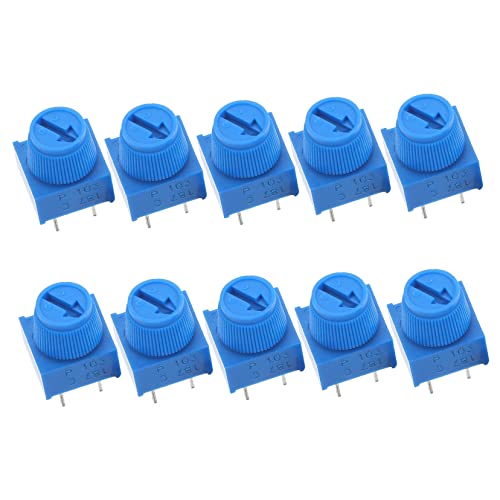 ETHZZLE 10stücke Stk Dip-format Trimmerpotentiometer Einstellbarer Hochpräziser - Für Elektronische Projekte von ETHZZLE