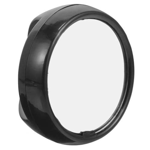 ETHZZLE 2 STK Computerspiegel Zubehör Für Rückspiegel Büromonitor Spiegel, Um Hinter Dich Zu Sehen Magnetischer Spiegel Schoß Computermonitor Monitorspiegel Konvex Linse Aus Acryl Black von ETHZZLE