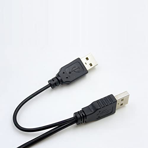 ETHZZLE 2 STÜCK USB zu Adapterkabel für Datenübertragungskabel mit Dualem USB für Hohe Geschwindigkeit und Stabile Verbindung ETHZZLE 2 STÜCK USB zu Adapterkabel für Datenübertragungskabel mit Dualem USB für Hohe Geschwindigkeit und Stabile Verbindung von ETHZZLE