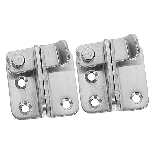ETHZZLE 2 Stück Flipping Latch Tür Riegel Sicherheitsverschluss für Schiebetüren und Gartentore Rostfrei und Langlebig für Schranktüren ETHZZLE 2 Stück Flipping Latch Tür Riegel Sicherheitsverschluss für Schiebetüren und Gartentore Rostfrei und Langlebig für Schranktüren von ETHZZLE
