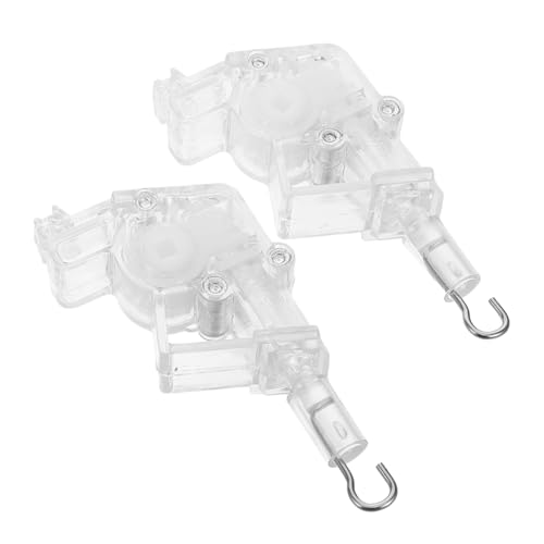 ETHZZLE 2 Stück Jalousien Haken mit Kippmechanismus Quadratisches Design Installieren Verstellbare Lichtsteuerung Langlebiges Zubehör für Rollladen Jalousien von ETHZZLE