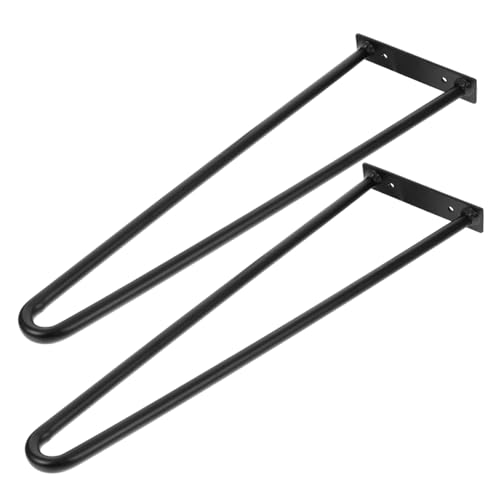 ETHZZLE 2 Stück Metall U Förmige Möbelfüße Höhe Stabile Tisch und Schrankbeine Belastbar für DIY Möbelersatz Schwarz Langlebig und Einfach Montierbar ETHZZLE 2 Stück Metall U Förmige Möbelfüße Höhe Stabile Tisch und Schrankbeine Belastbar für DIY Möbelersatz Schwarz Langlebig und Einfach Montierbar von ETHZZLE