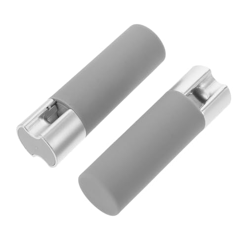 ETHZZLE 2 Stück Schnurgewichte für Rollos Graue Kunststoff-zugschnur Beschwerer mit Mattierter Oberfläche Langlebige Gardinenbeschwerer für Jalousien und Vorhänge Einfache Installation von ETHZZLE