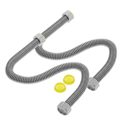 ETHZZLE 2 Stück Teiliges Edelstahl Wellenrohr Flexibler Wasserschlauch für Warmwasserbereiter Hitzebeständig Langlebig Installieren Geeignet für Haushaltswasserleitungen Zufällige Farbe ETHZZLE 2 Stück Teiliges Edelstahl Wellenrohr Flexibler Wasserschlauch für Warmwasserbereiter Hitzebeständig Langlebig Installieren Geeignet für Haushaltswasserleitungen Zufällige Farbe von ETHZZLE