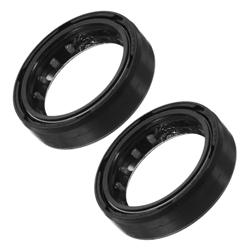 ETHZZLE 2 Stück Teiliges Motorrad Gabel Öl Dichtung Vorderer Stoßdämpfer Öldichtung aus Robustem Eisen für Motorräder Zuverlässiger Schutz gegen Ölverlust und Vibration ETHZZLE 2 Stück Teiliges Motorrad Gabel Öl Dichtung Vorderer Stoßdämpfer Öldichtung aus Robustem Eisen für Motorräder Zuverlässiger Schutz gegen Ölverlust und Vibration von ETHZZLE