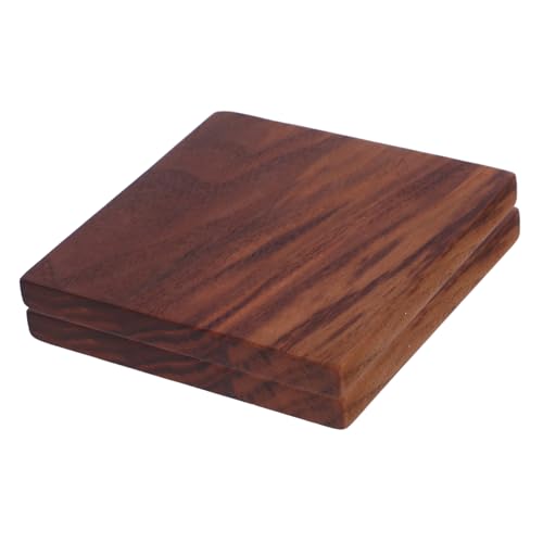 ETHZZLE 2 Stück Unbehandelte Schwarznuss Holzplatten Dicke Sperrholzplatten für Gravur Schneiden Brennen DIY Handwerk und Möbelbau von ETHZZLE